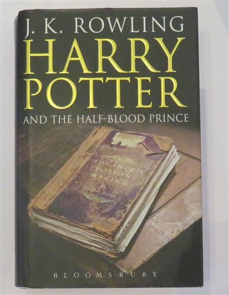 1st edition harry potter and the half blood prince